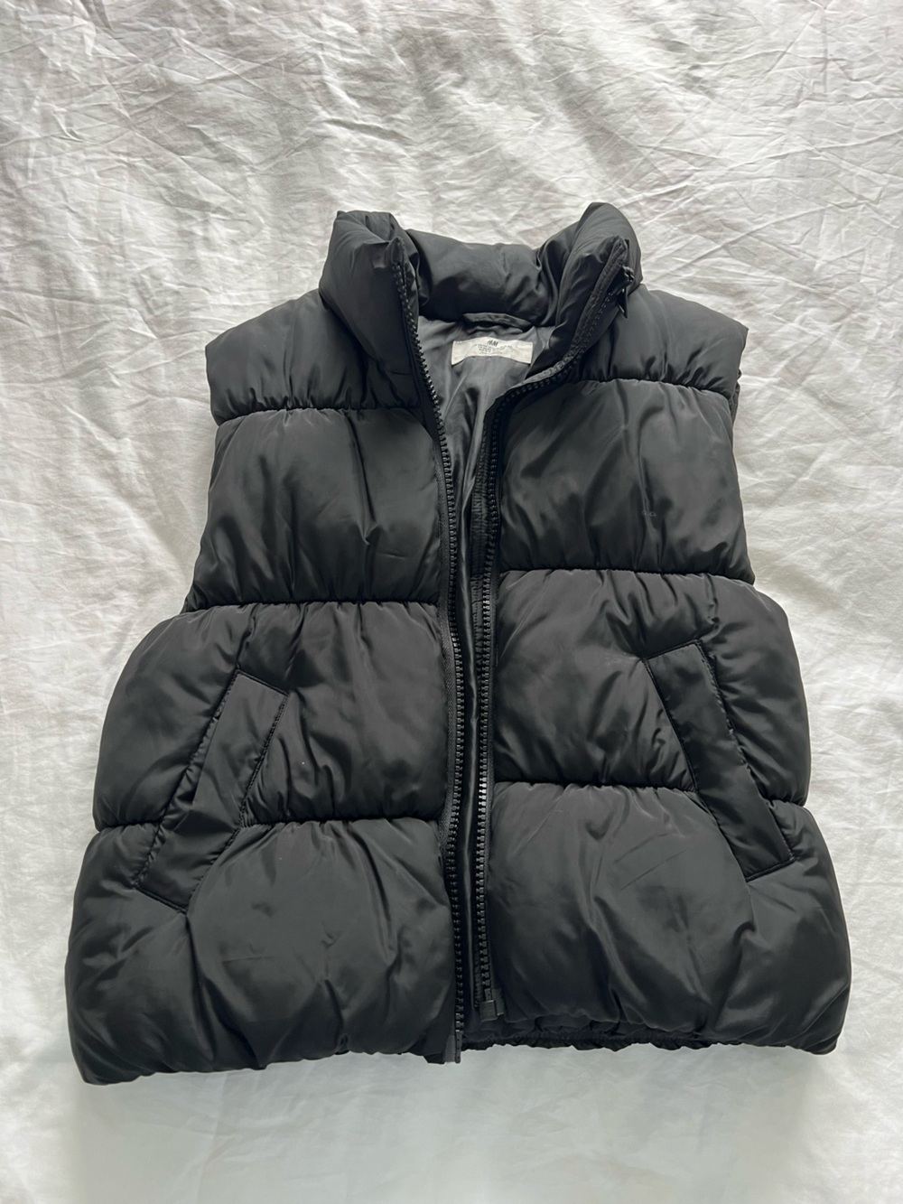 H&M Black Puffer Vest